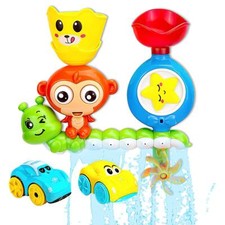 Baby Bath Toy Set Monkey Theme