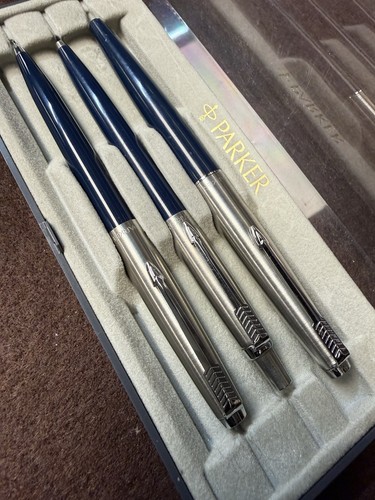 Vintage parker navy blue ct - parker,