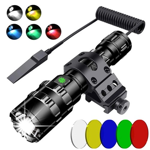 Led flashlight picatinny rail - led,