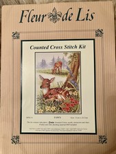 Anchor Fleur de Lis Fawn /