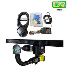 Automatic Vertical Swan Neck Towbar + 7 Pin 12N Wiring For Mazda CX-60 2022+