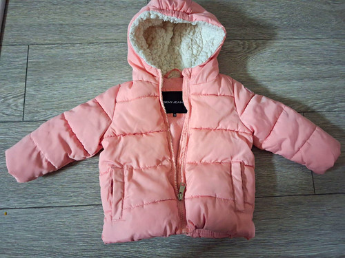 Dkny jeans girls pink hooded - jeans,