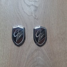 2 X FORD GHIA SIDE BADGES