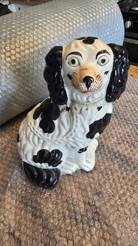 Black and white staffordshire - and,