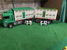 Bruder MAN CATTLE TRUCK with TRAILER 