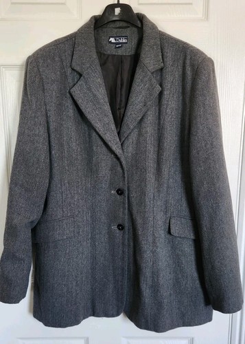 Ladies dublin grey - grey, tweed