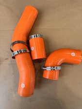 Silicone Intercooler Hoses fit Land Rover Defender 300TDI Turbo Stoney Orange