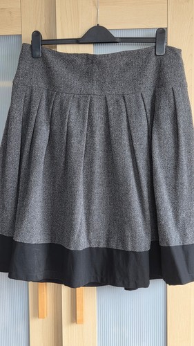 Hobbs skirt size dark grey - size, 16,