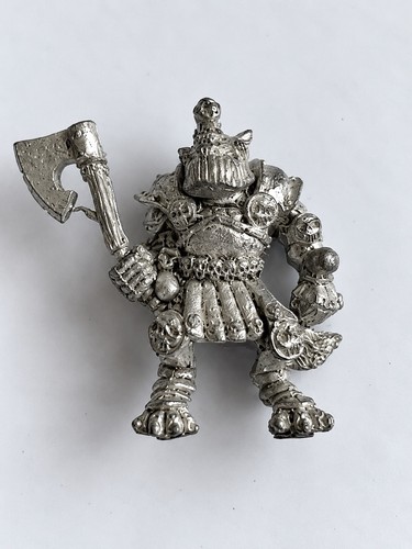 Vintage metal orc warrior - orc,