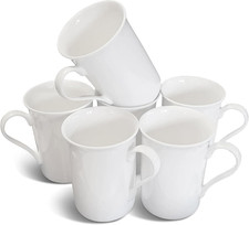 Set fine bone china mugs - 6,