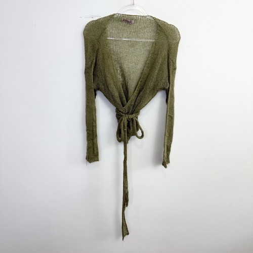 Vrg grl olive wrap tie - grl,