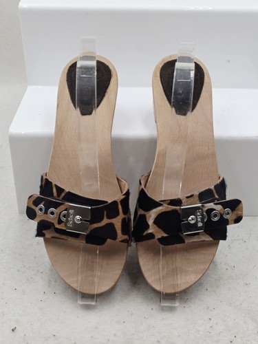 Scholl pescura wooden - wooden, sandals