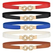 Elasticated Skinny Waist Belt