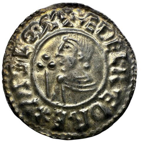 Saxon aethelred crux type - saxon,
