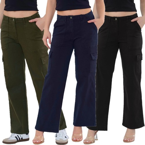 Ladies cargo trousers womens - cargo,