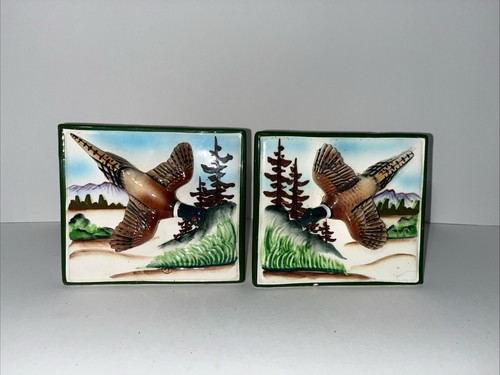 Vtg hand painted enesco wall - enesco,