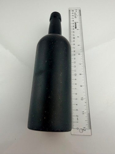 Antique 1800s black - black, glass