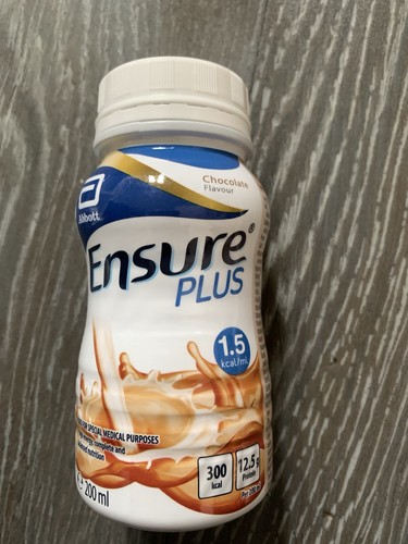 Ensure plus chocolate drink - ensure,