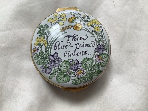 Crummles enamel box blue - crummles,