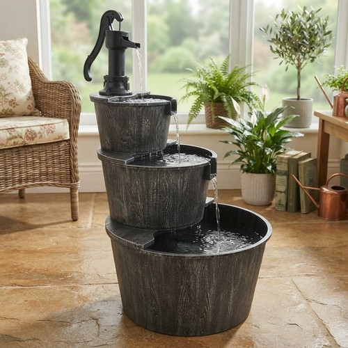 Tranquil tier silver barrel - 3,