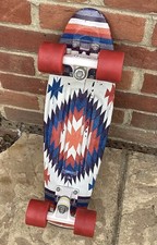 Penny Skate Board Aztec Purple Design 22.5” Australia Skateboard Small Version