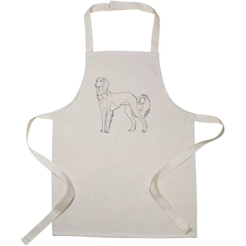 Standing saluki dog - 'standing,