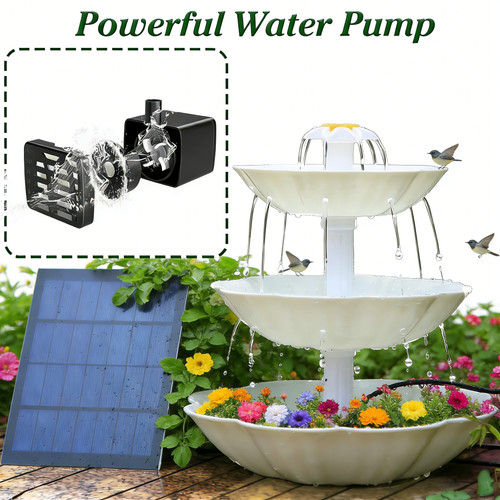 Solar fountain floating - solar,