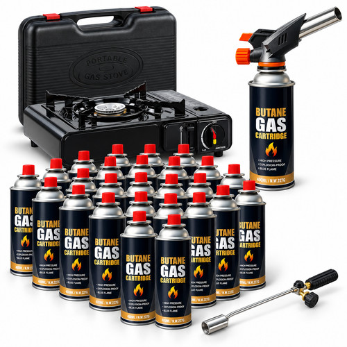 Butane gas bottles canisters - butane,