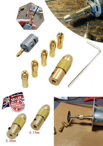 7pcs brass drill 35mm - brass, &