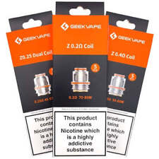 GeekVape Zeus Coils Z1 0.4 - Z2 0.2 Geek Vape Coil Z Sub Ohm Mesh 5pcs/pack UK