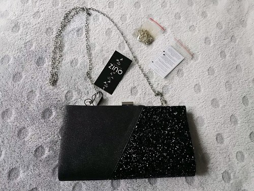 Quiz clutch bag - quiz, bnwt