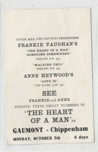 Chippenham advert for gaumont - chippenham,