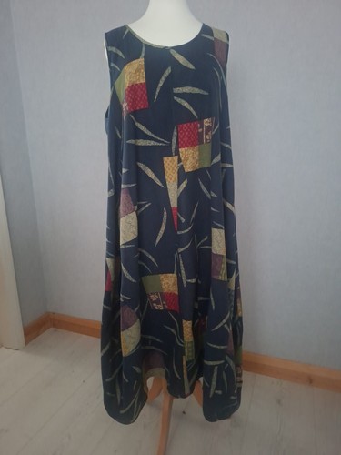 Abstract maxi dress - abstract,