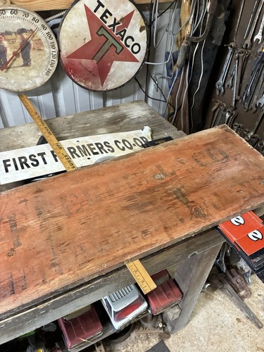 Antique rare wooden sign - rare,