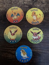 Vintage Pokemon Battle Pogs