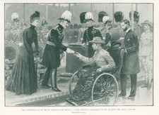 1901 Antique Print - South