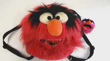 MUPPETS ANIMAL BACKPACK  GIFTWARE INTERNATIONAL 1990'S INC BURGER KING KEY RING