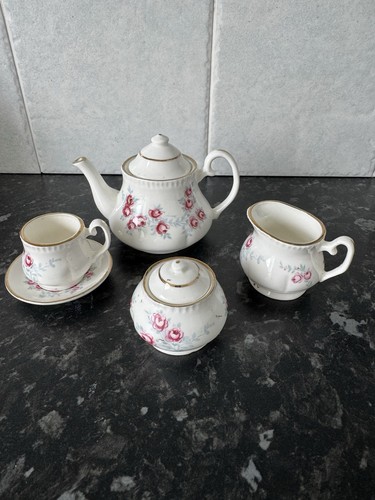 Vintage miniature tea set - vintage,