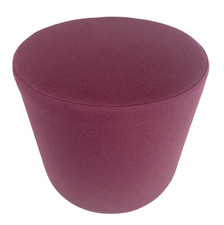 Contemporary Purple Wool Foot
