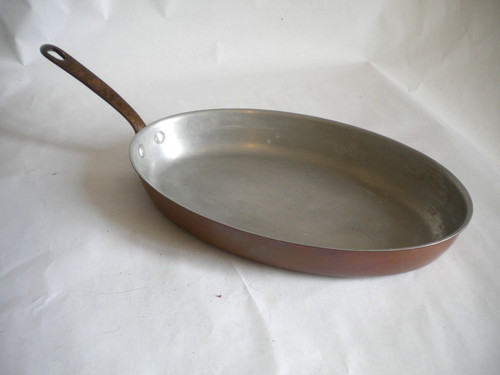 Vintage copper fish - copper,