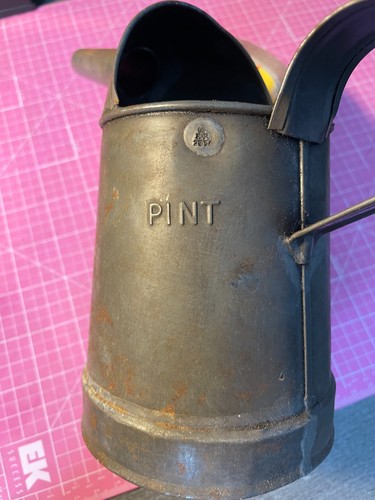Genuine vintage garage pint - garage,