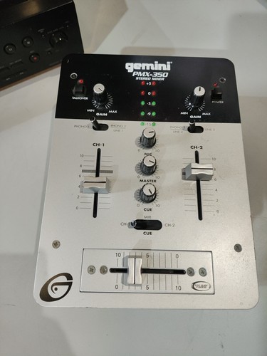 Gemini pmx 350 stereo mixer - stereo, dj