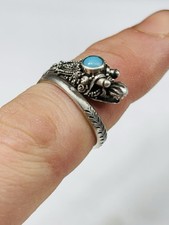 Vintage silver filigree and