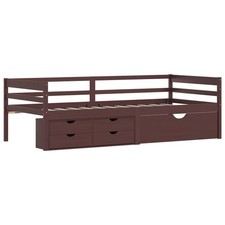 Bed Frame with Drawers and