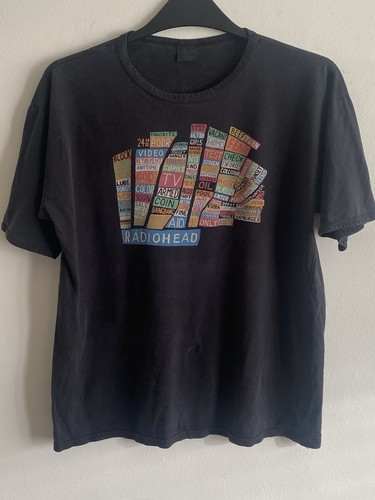 Radiohead shirt size large - radiohead, t