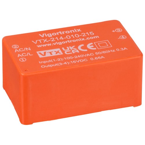 Vigortronix 10w miniature smps - 10w,