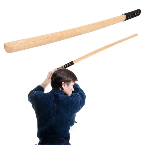 Wooden samurai stick - wooden, knife