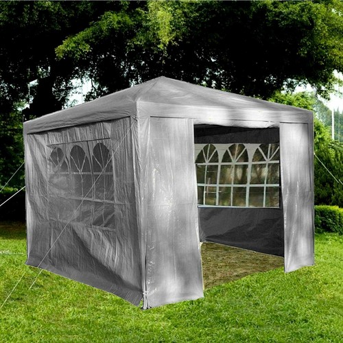 Gazebo with sides garden - gazebo,
