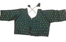 Indian Bollywood Saree Blouse New  katan  Colour Saree Blouse, Size M-L (42)