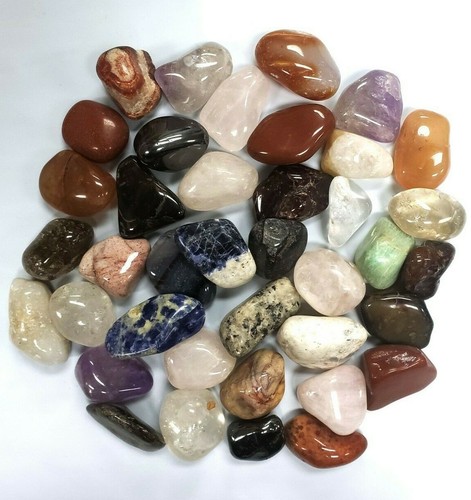 Tumbled crystal stones - stones, 1